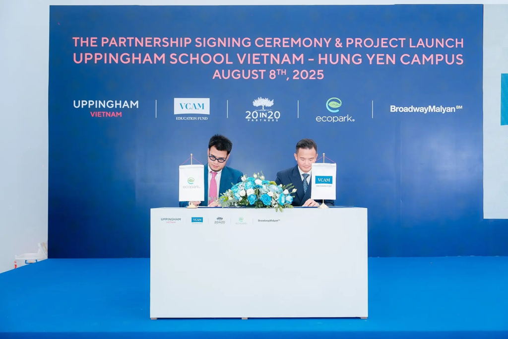  Ground-breaking of Uppingham International School in Hung Yen